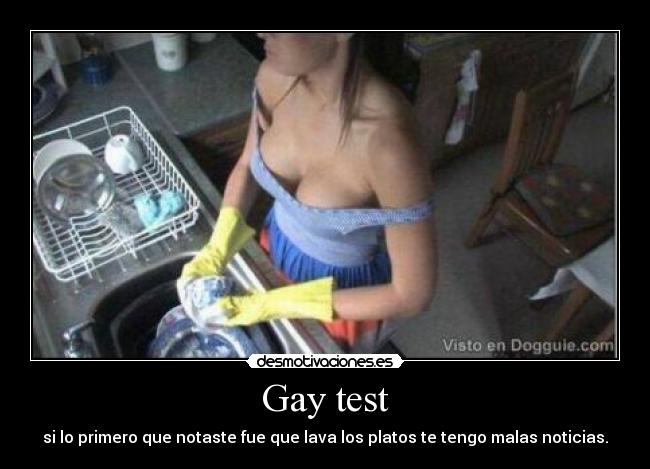 Gay test -
