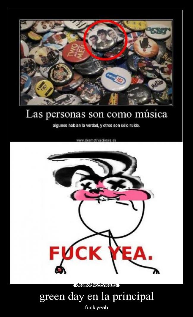 green day en la principal - fuck yeah