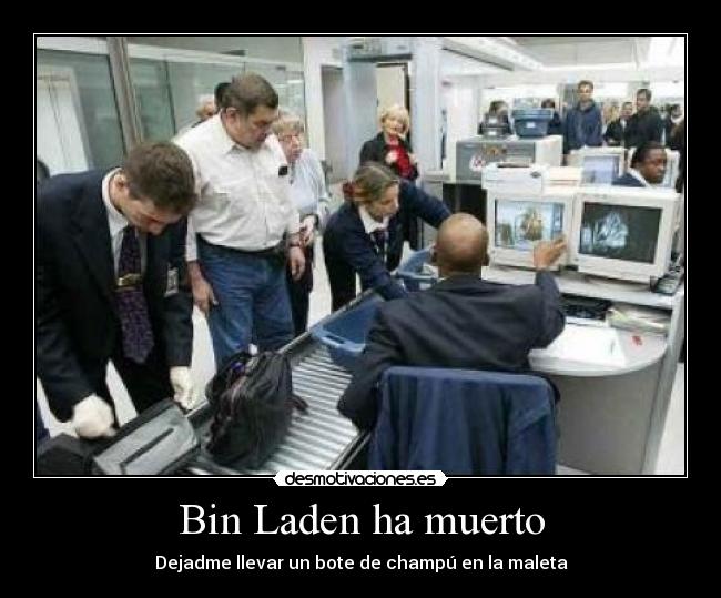 carteles bin laden avion desmotivaciones