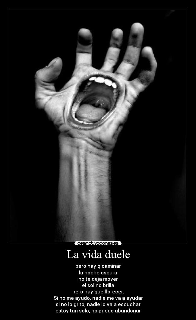 La vida duele -