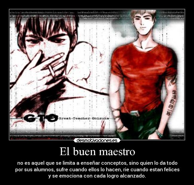 El buen maestro -