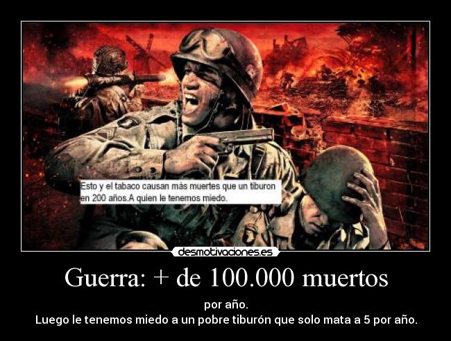 Guerra: + de 100.000 muertos - 