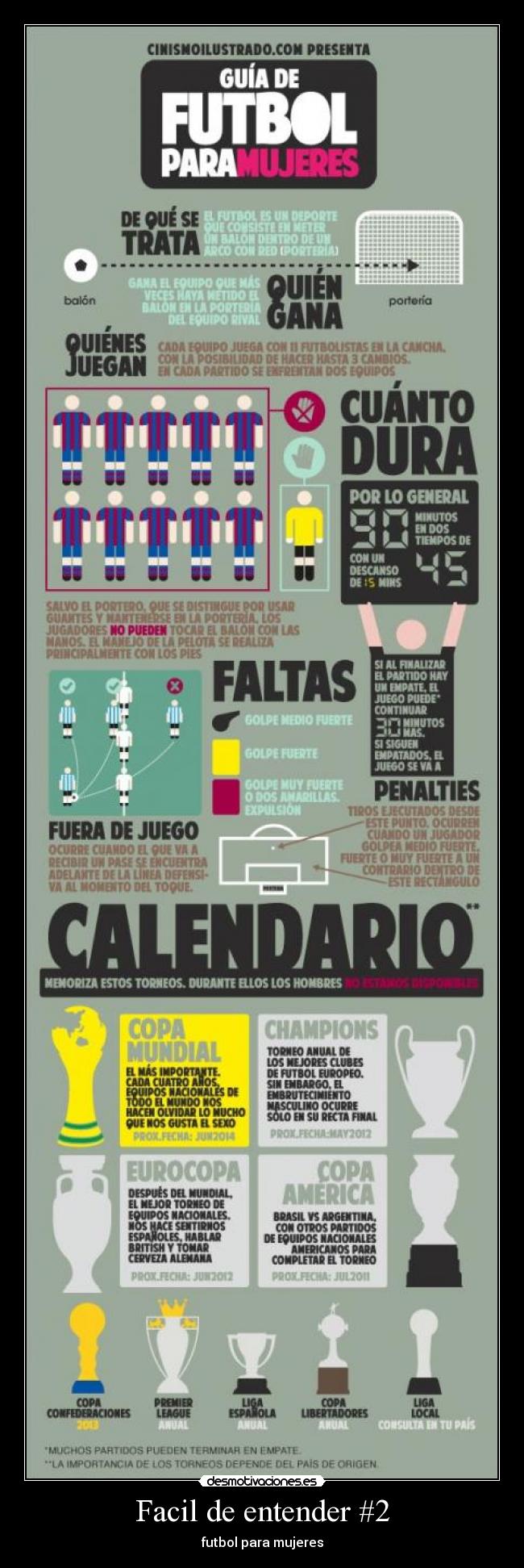 Facil de entender #2 - futbol para mujeres