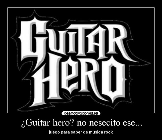 carteles rock guitar xido desmotivaciones