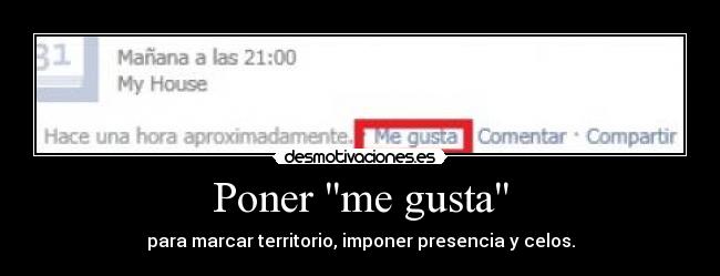 Poner me gusta - 
