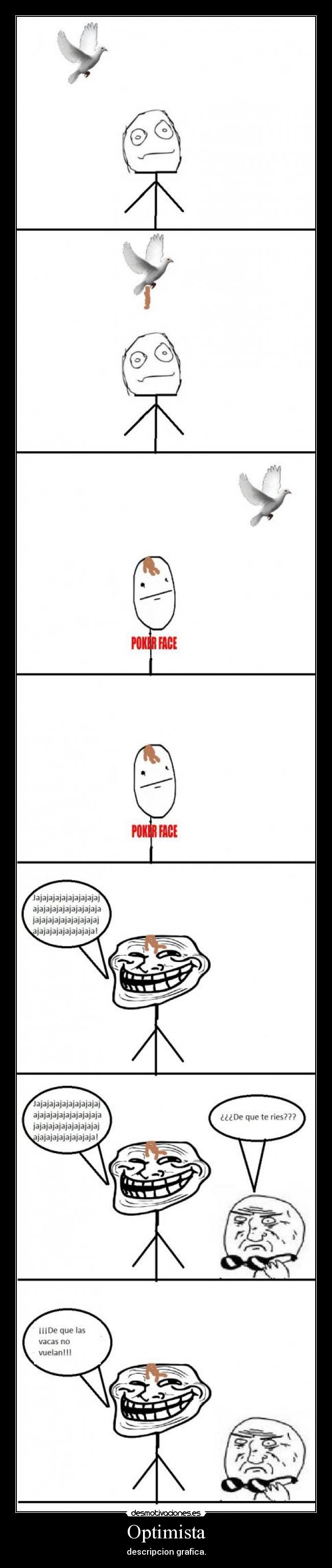 carteles optimista desmotivaciones