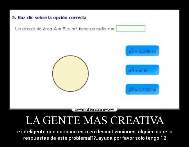 LA GENTE MAS CREATIVA - 