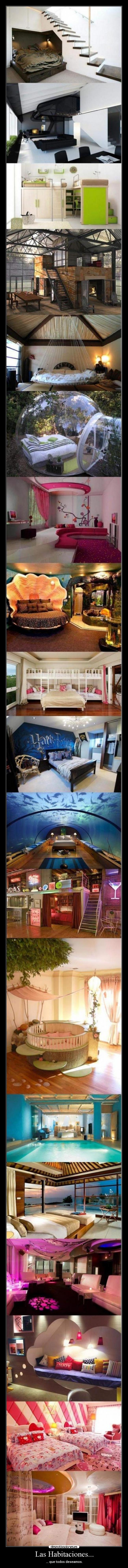 Las Habitaciones... - ... que todos deseamos.