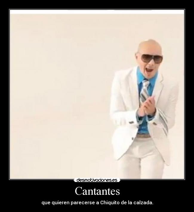 Cantantes - 