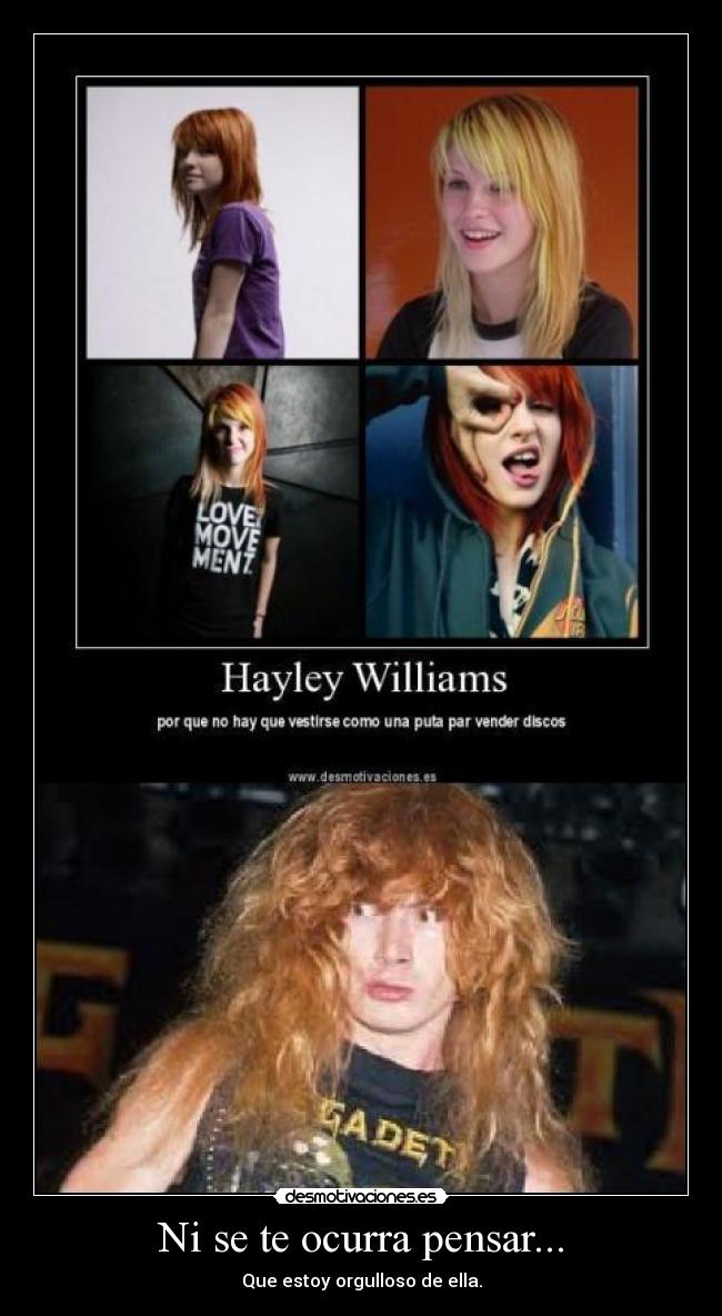 Ni se te ocurra pensar... -