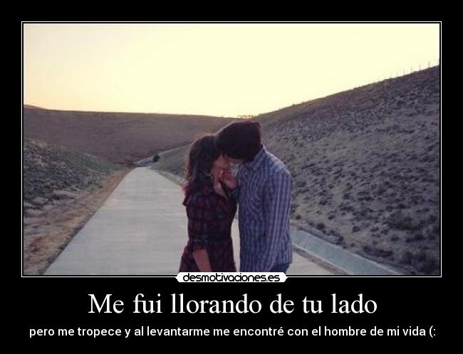 Me fui llorando de tu lado - 