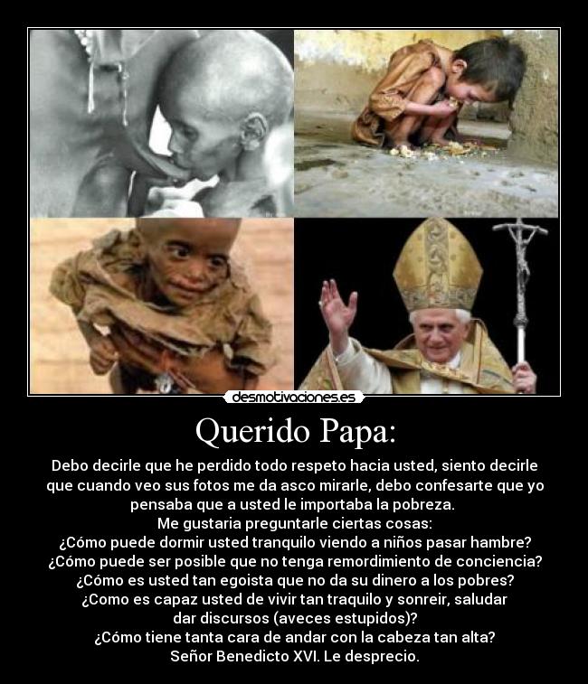 Querido Papa: - 