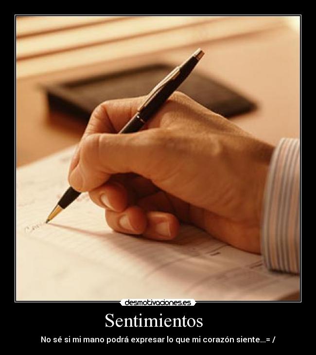 Sentimientos -