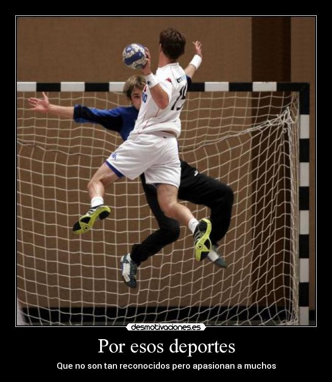 Por esos deportes - Que no son tan reconocidos pero apasionan a muchos