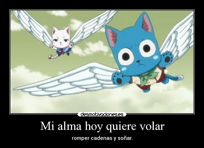 Mi alma hoy quiere volar - 