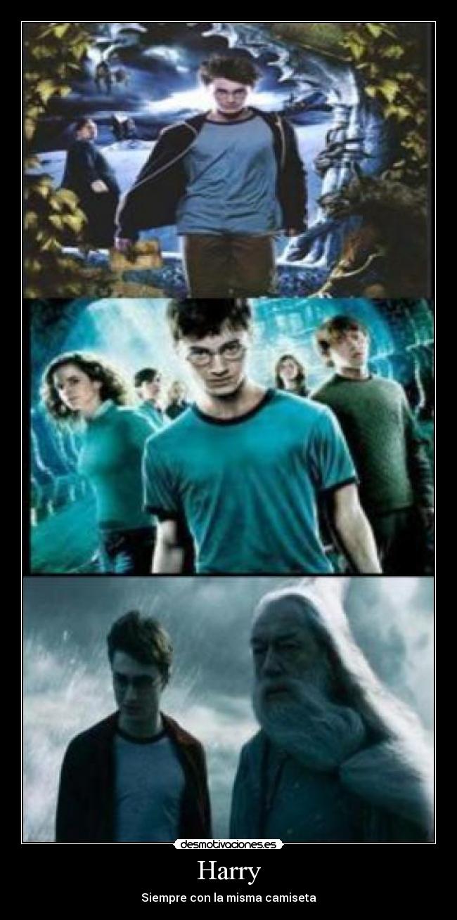 Harry - Siempre con la misma camiseta