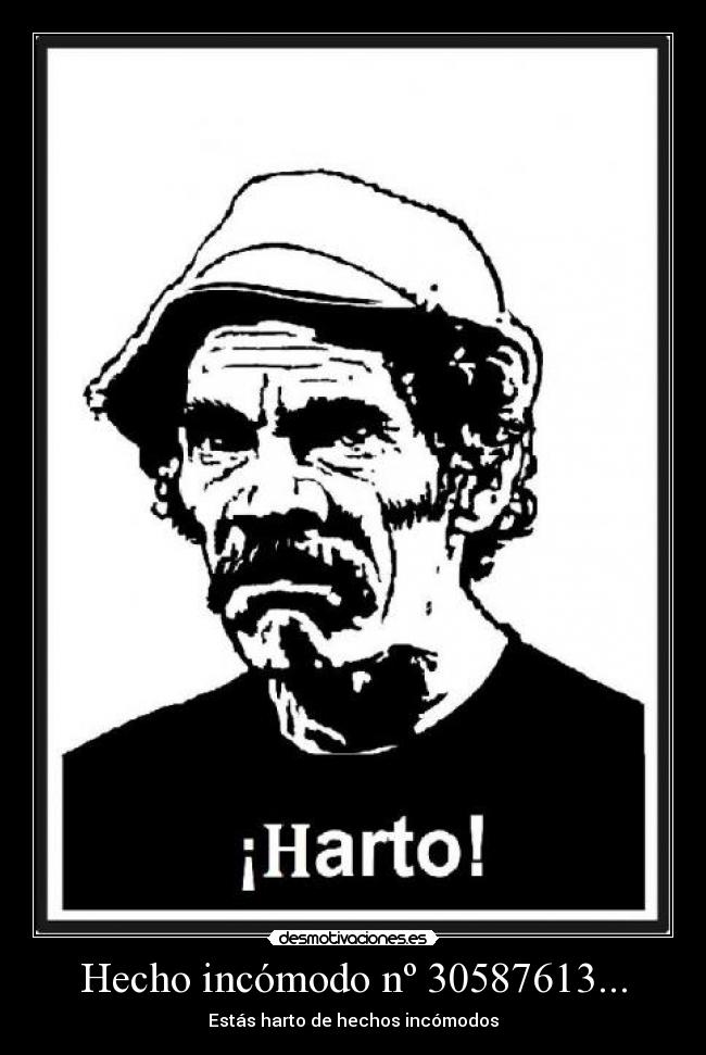 carteles estas harto hechos incomodos desmotivaciones