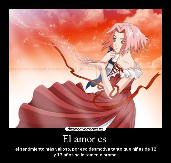 El amor es -