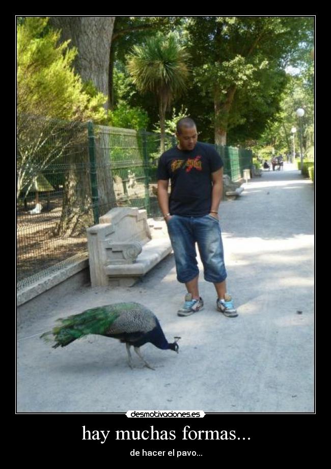 hay muchas formas... -