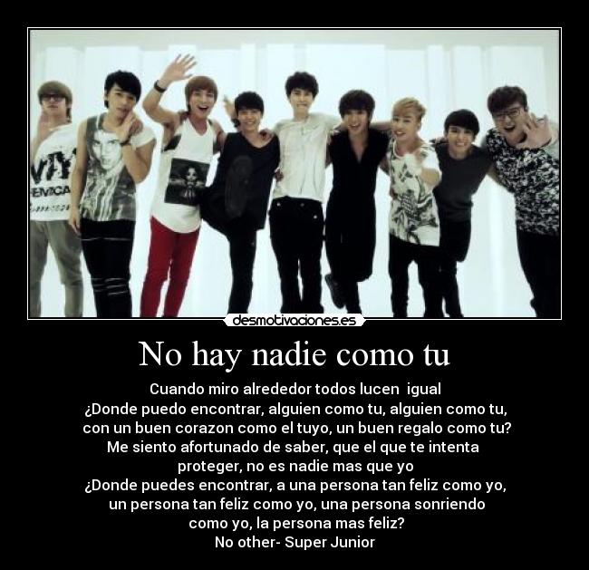 No hay nadie como tu -