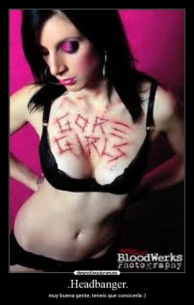 carteles headbanger head banger trajo nuevas sensaciones desmotivaciones