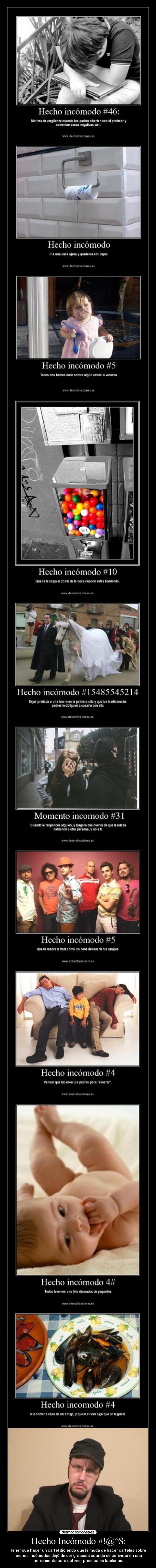 carteles desmotivaciones carteles usuarios principal cola hechos incomodos originalidad desmotivaciones