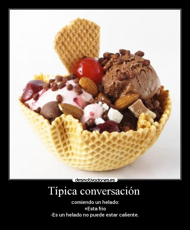 Típica conversación -