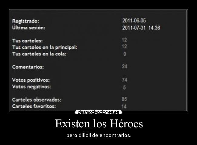 Existen los Héroes -