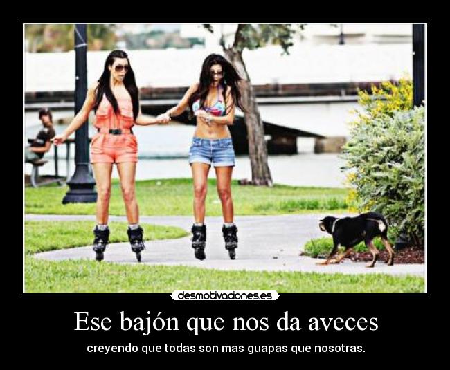 Ese bajón que nos da aveces - 