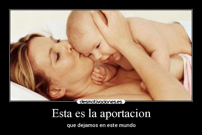 Esta es la aportacion -