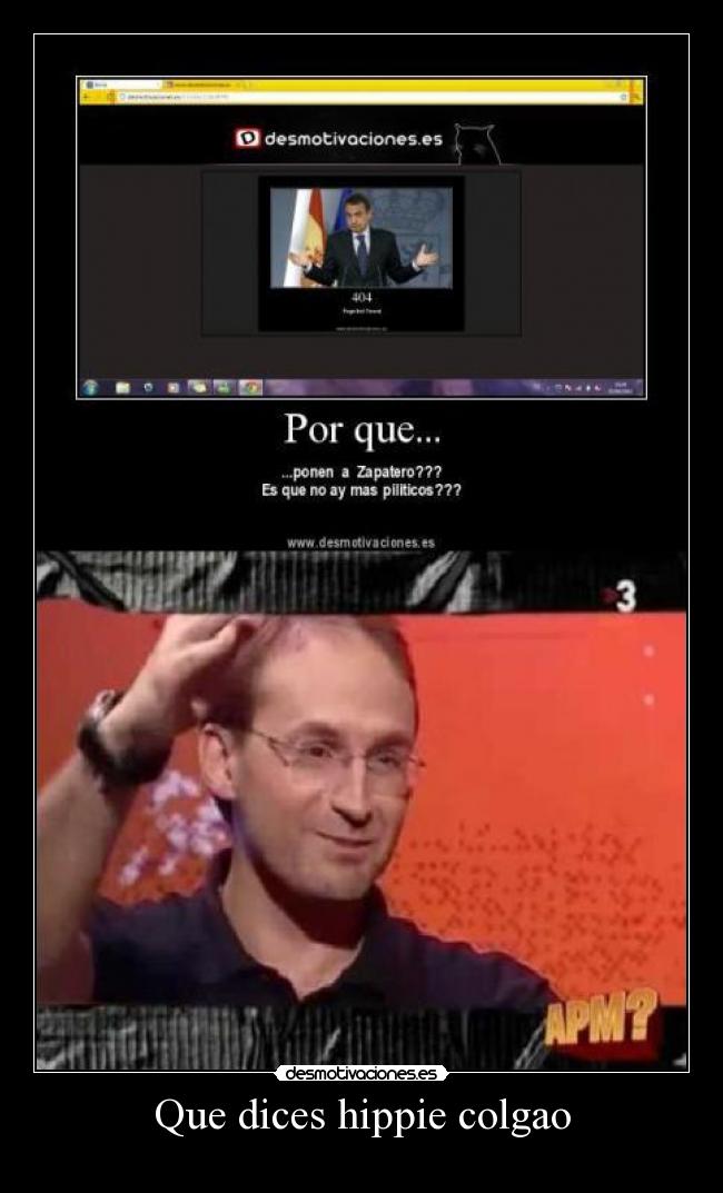 carteles apm hippie colgao desmotivaciones