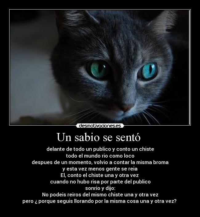 Un sabio se sentó  - 