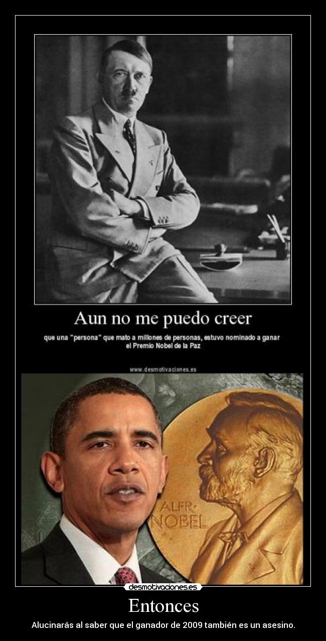 Entonces - Alucinarás al saber que el ganador de 2009 también es un asesino.