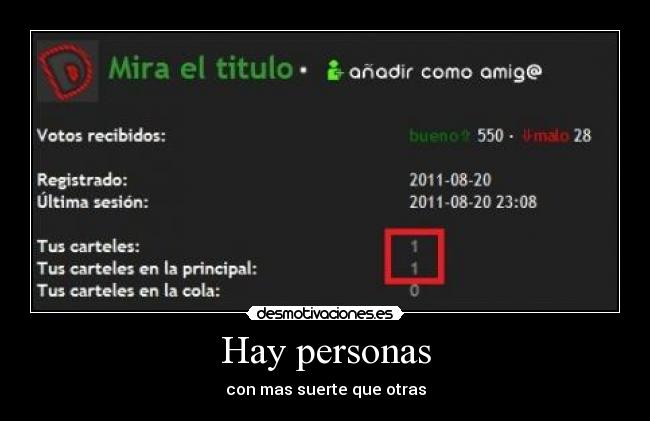 Hay personas - 