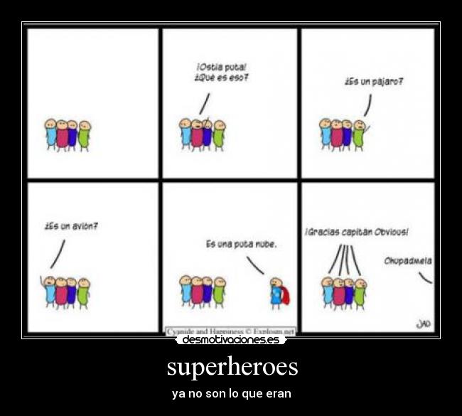 superheroes -