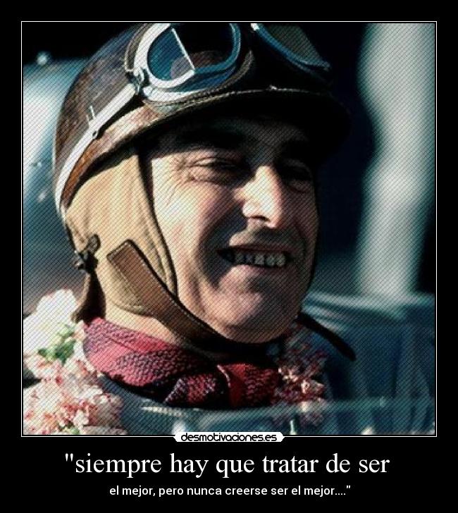 carteles fangio frases alala desmotivaciones