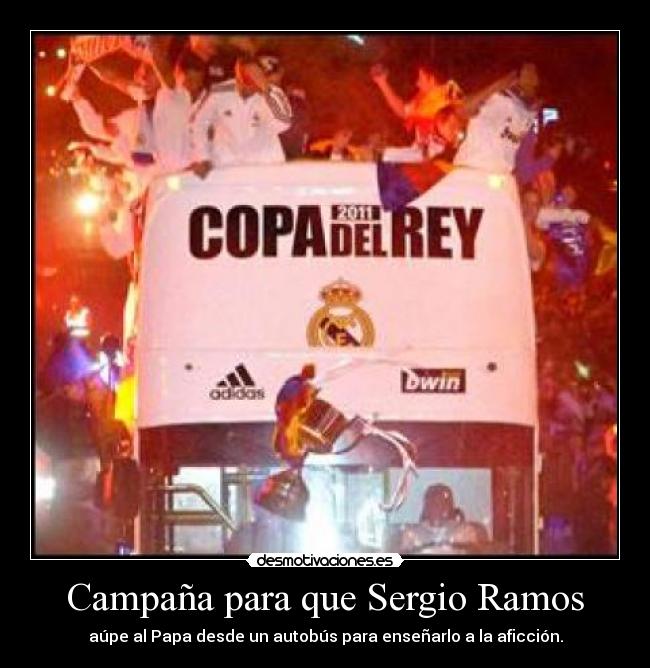 Campaña para que Sergio Ramos -