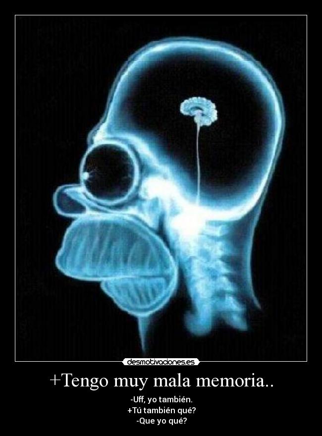 carteles mala memoria desmotivaciones