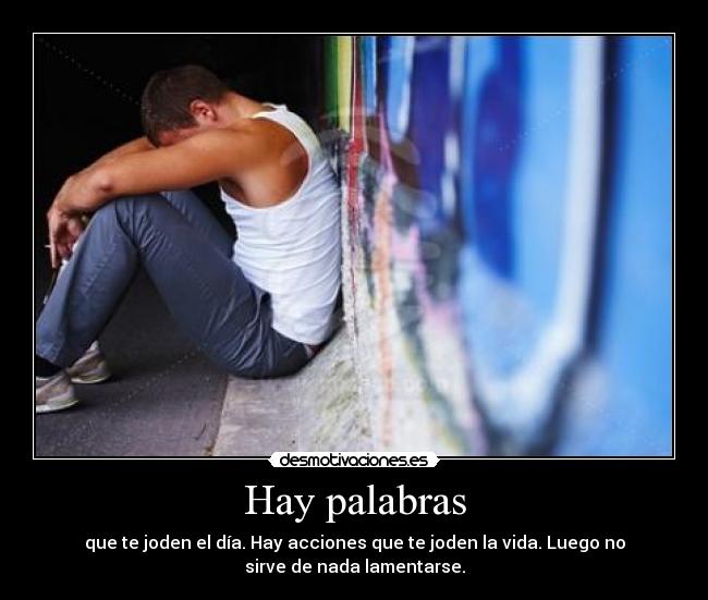Hay palabras -