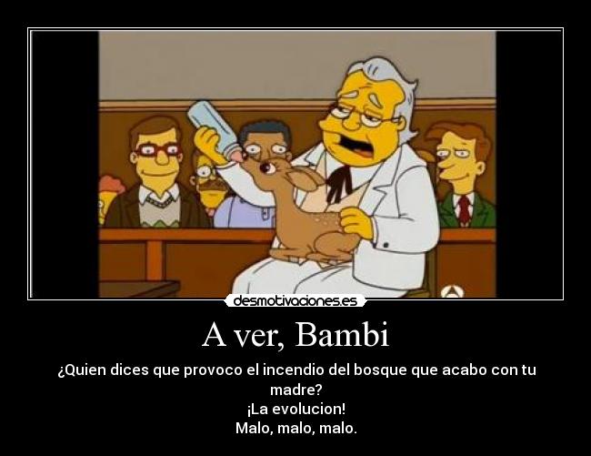 A ver, Bambi - 