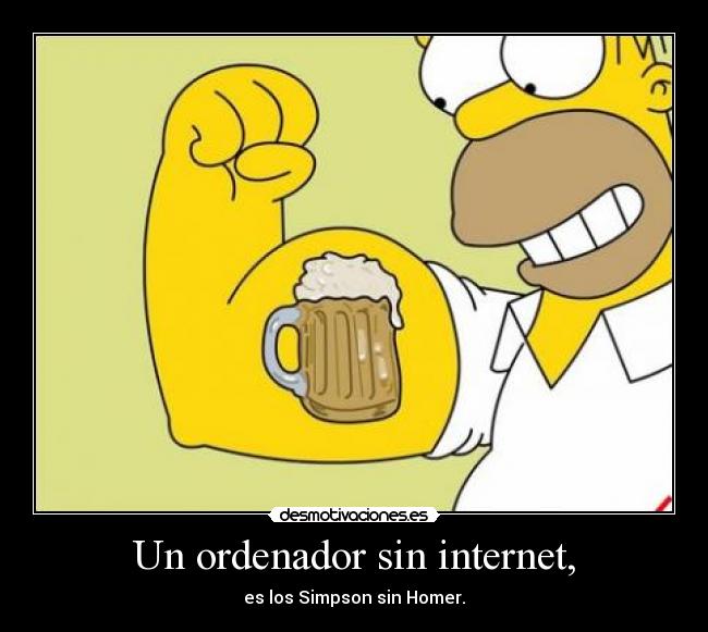 Un ordenador sin internet, - 