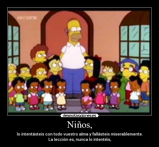 Niños, - 