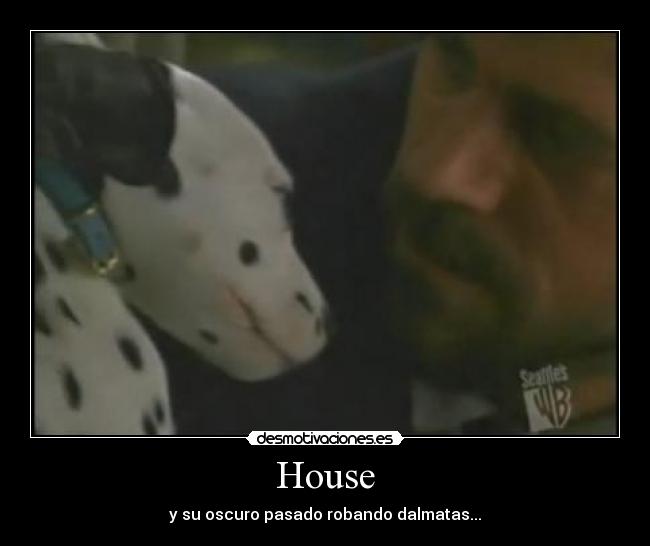 House - y su oscuro pasado robando dalmatas...