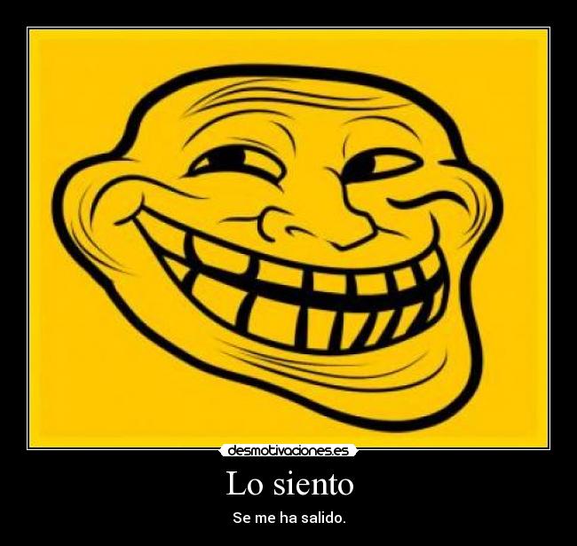 carteles trollface desmotivaciones
