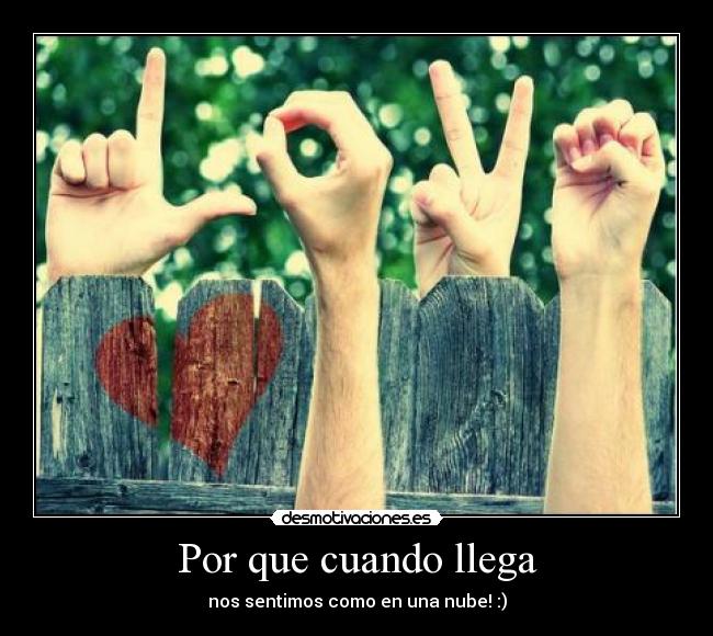 Por que cuando llega - 