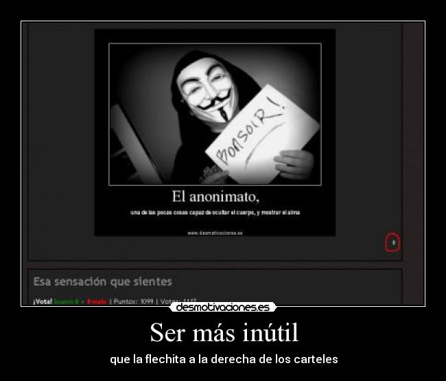 carteles inutil desmotivaciones