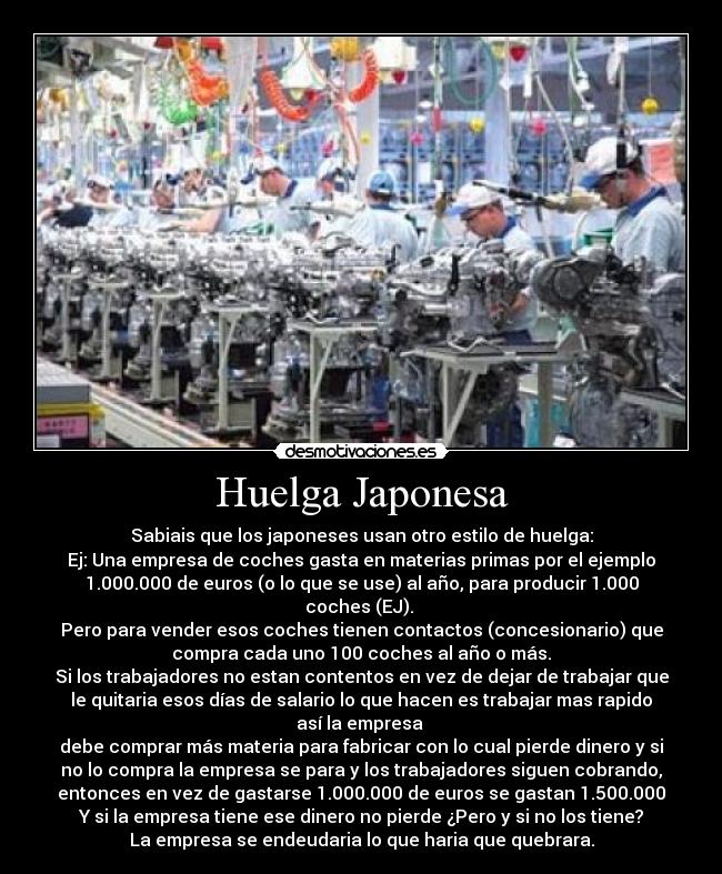 Huelga Japonesa -