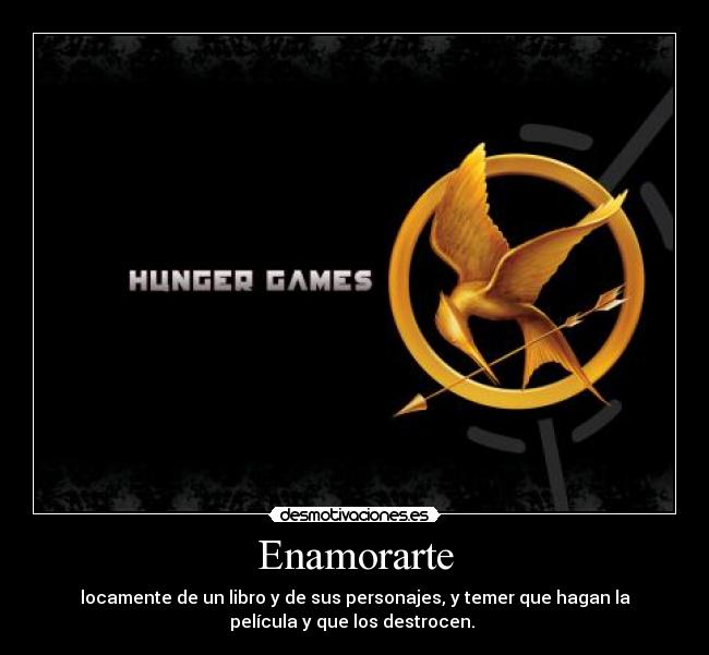carteles libros los juegos del hambre hunger games suzanne collins desmotivaciones