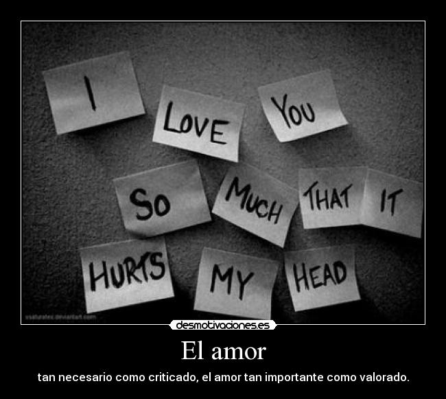 El amor - 