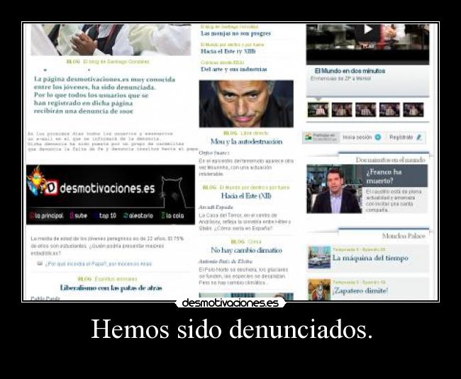 carteles denuncia desmotivaciones